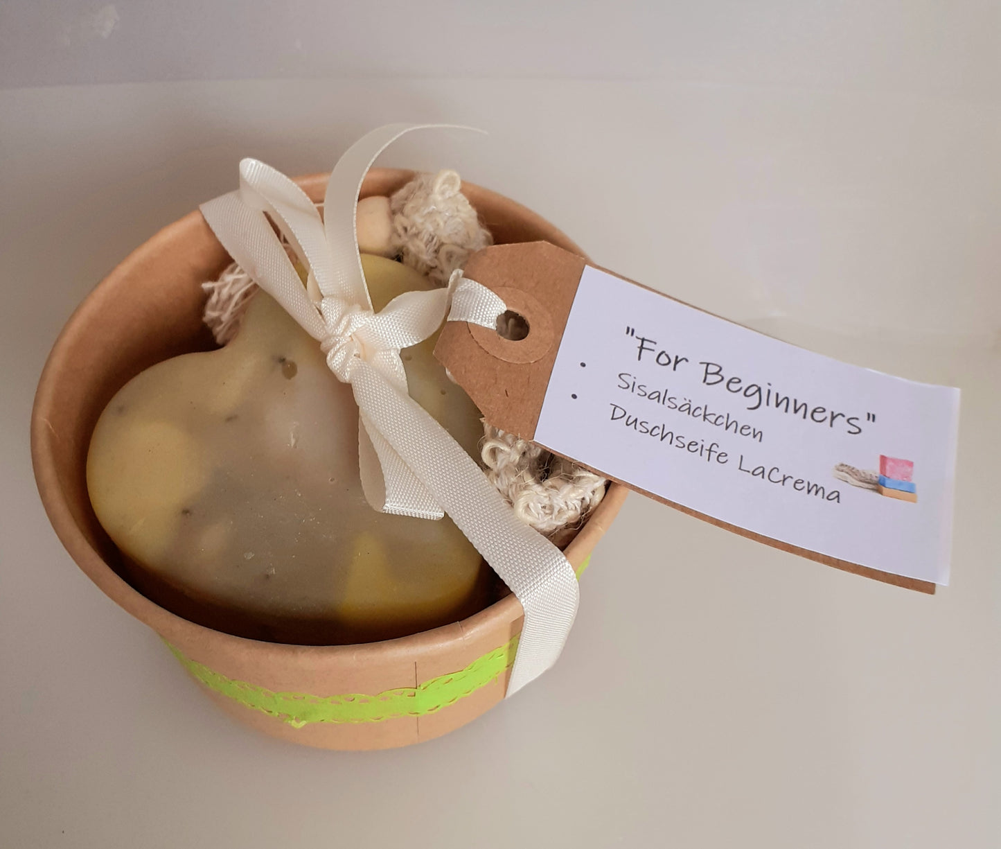 "For Beginners" shower soap LaCrema