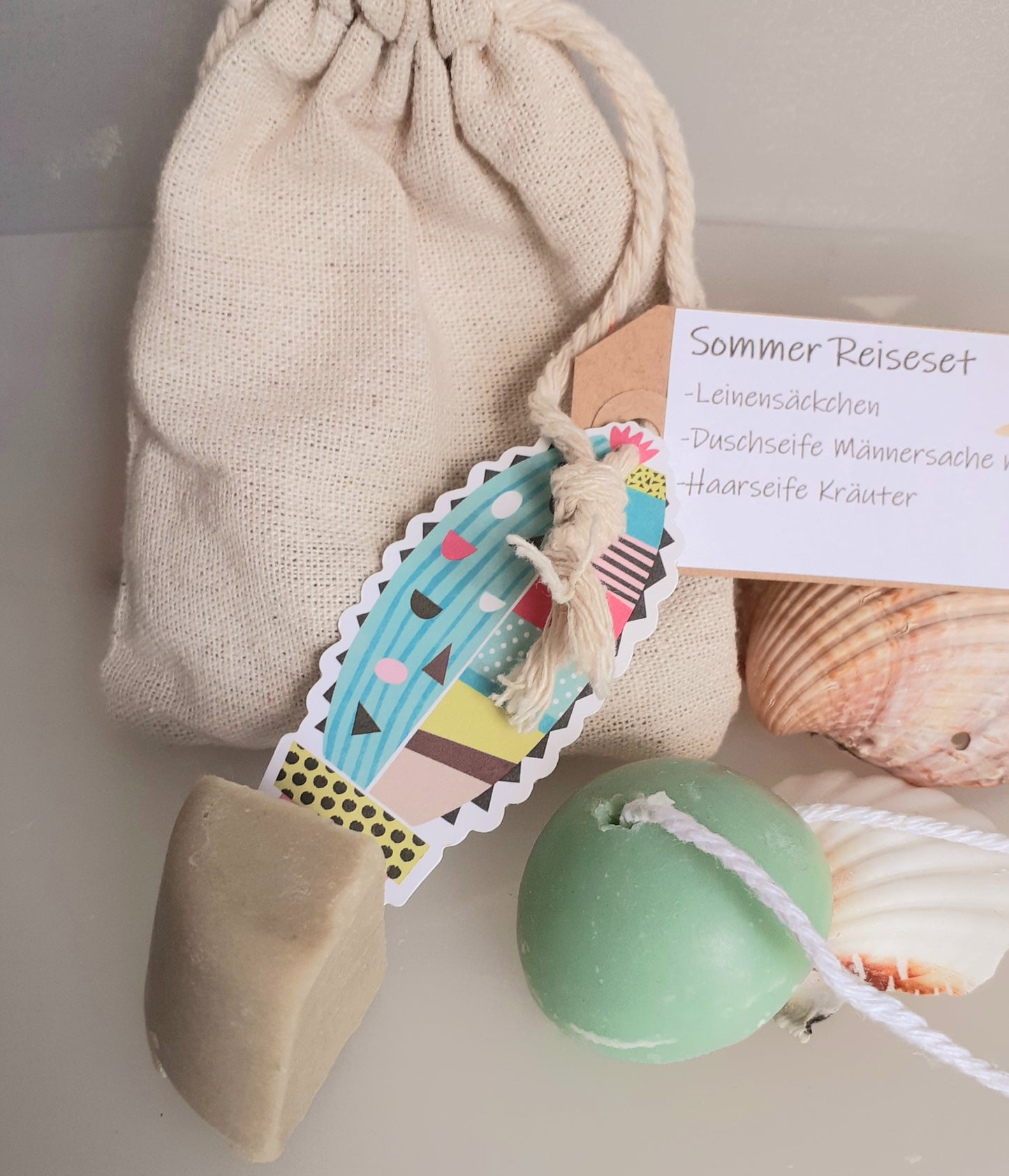 Summer travel set man
