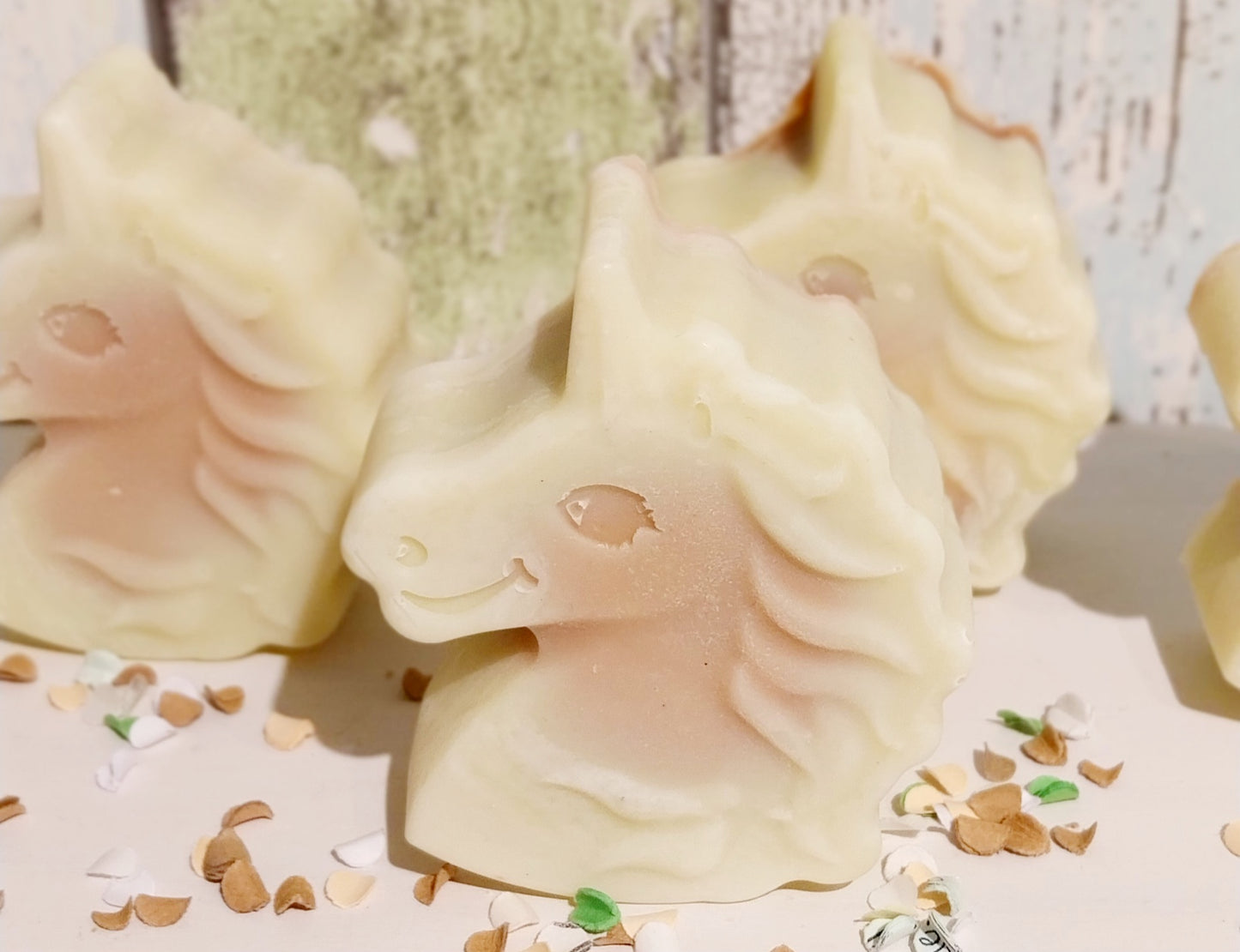 Natural soap rose