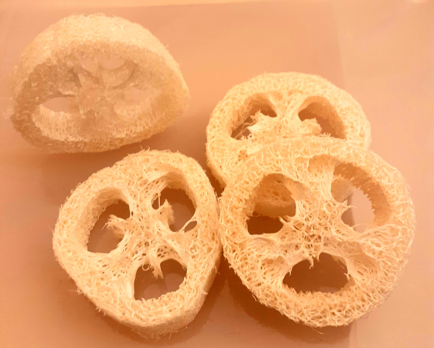 Savon en luffa