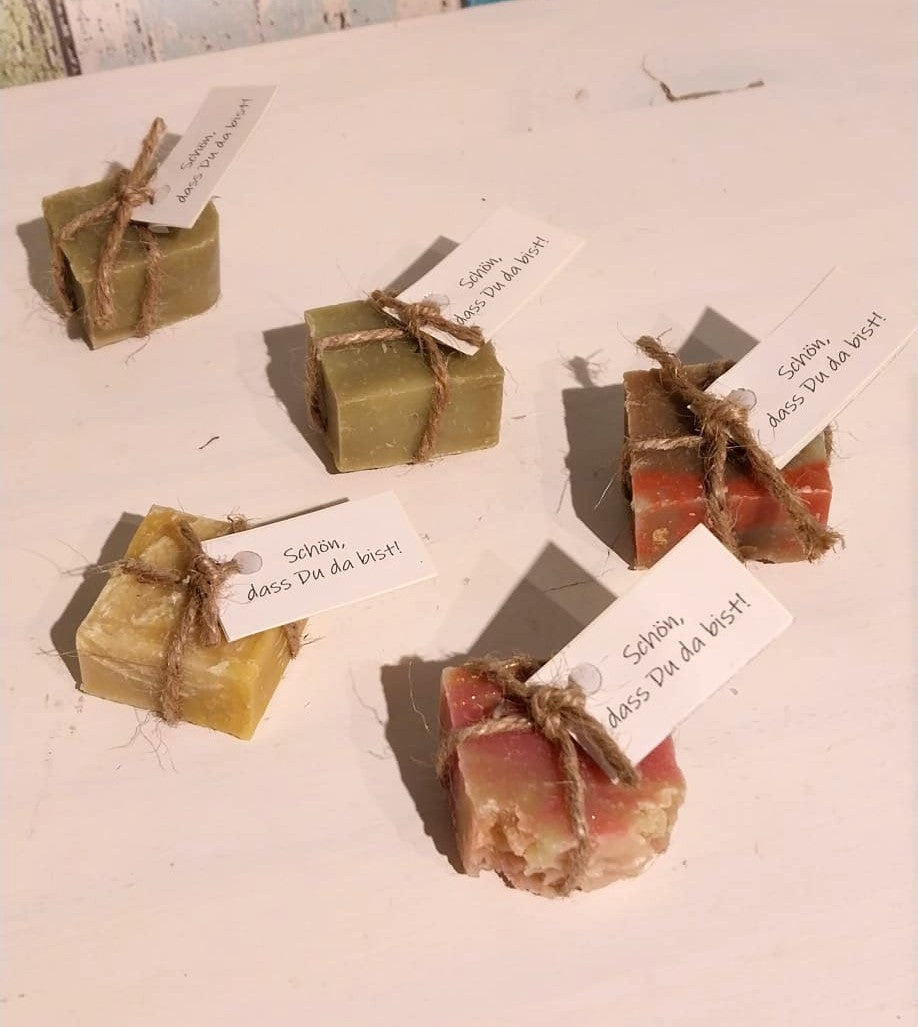 Gift soap heart