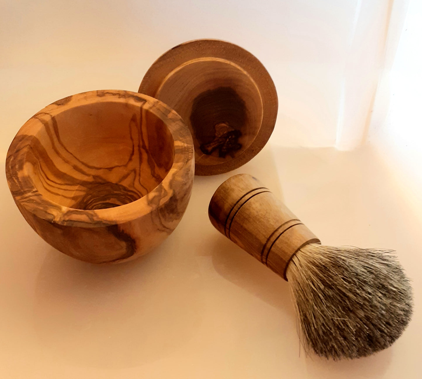 Shaving brush set